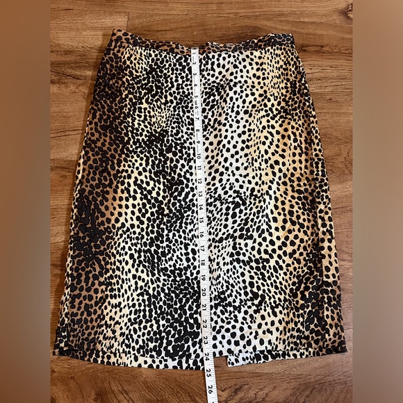 100% Silk Anne Klein Midi Skirt - Picture 2 of 6